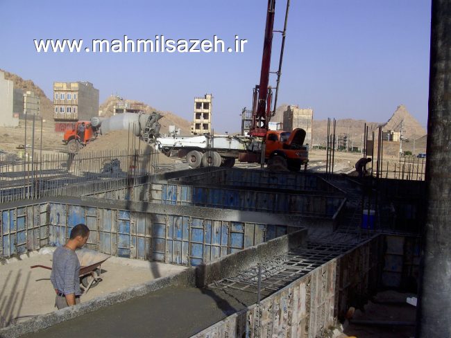 بتن ریزی ایبرسا