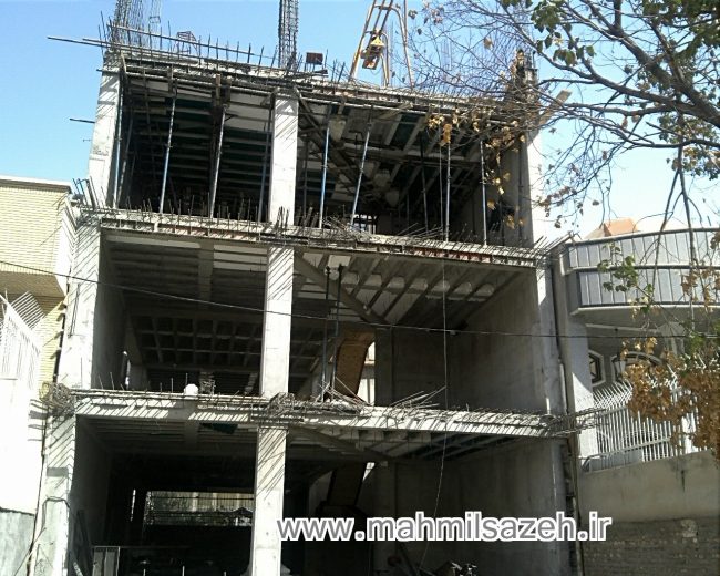 اسکلت بتنی آقای مهندس یابنده