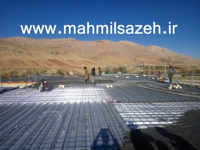 اجرای سقف عرشه فولادی