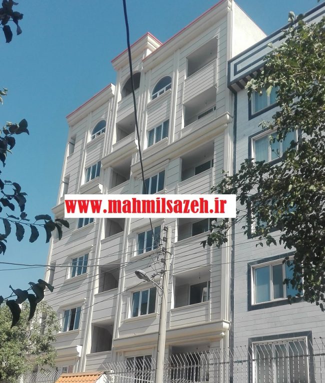 اجرای نمای مجتمع مسکونی آقای فراهانی