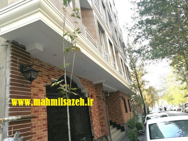 اجرای تاج بالکن (نوار پایین) مجتمع مسکونی دکتر