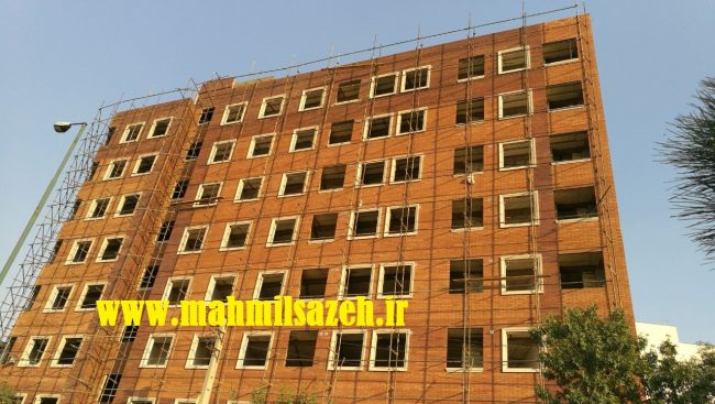 اجرای قاب پنجره مجتمع مسکونی فرهنگیان