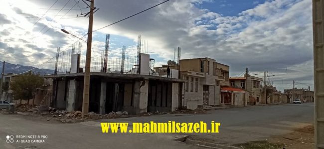 ساختمان آقای فتحی با روش ICF شهر ایوان ایلام