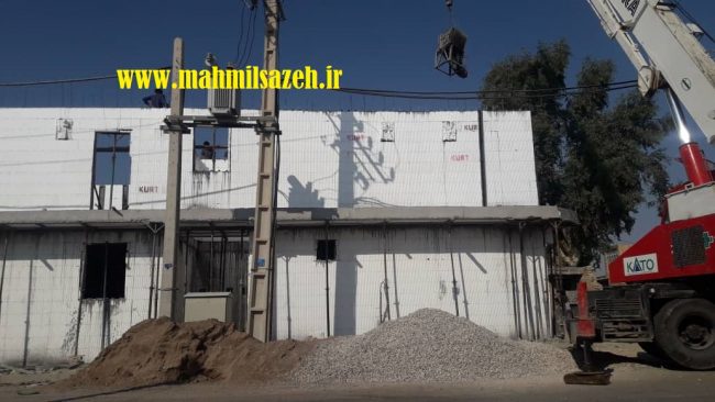 ساختمان آقای روشنی با سیستم ICF دهلران