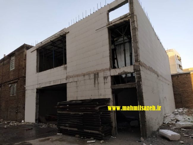 ساختمان آقای حق مرادی در موسیان ایلام