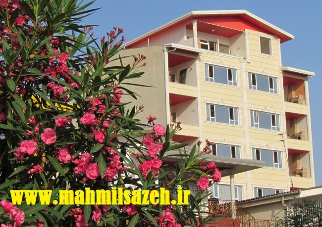 اجرای نمای مجتمع مسکونی ایلیا