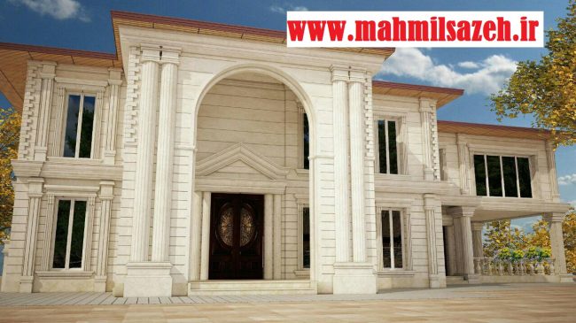 اجرای نمای ساختمان مسکونی آقای ریاحی