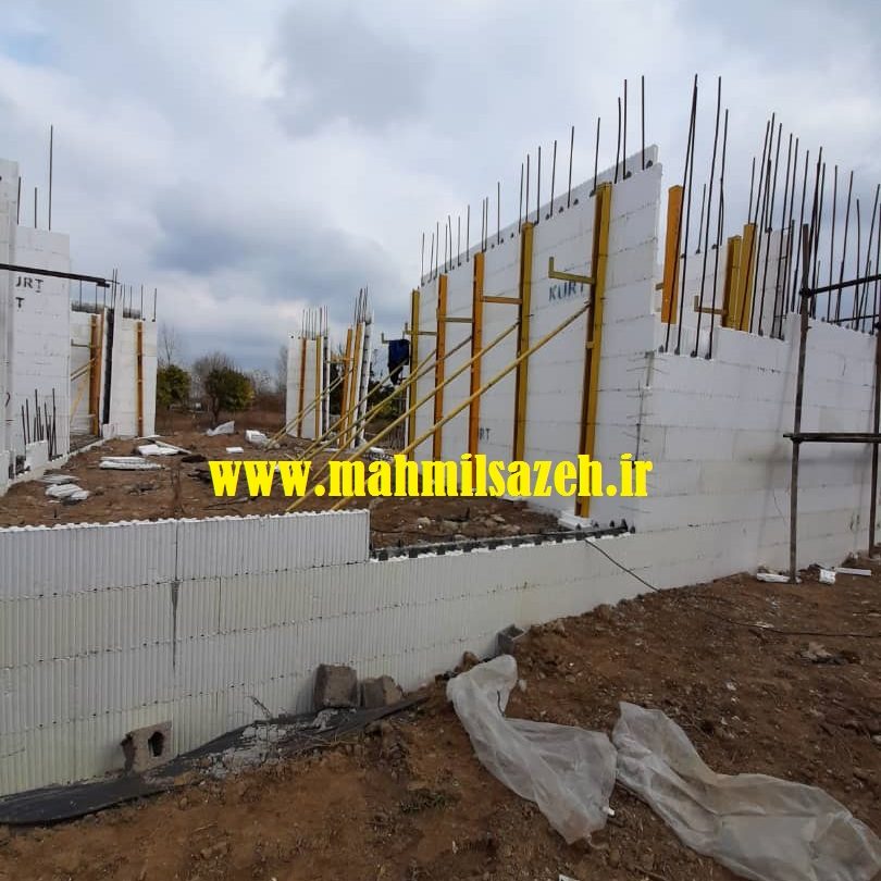 : اجرای سازه ساختمان مسکونی آقای چاردلی