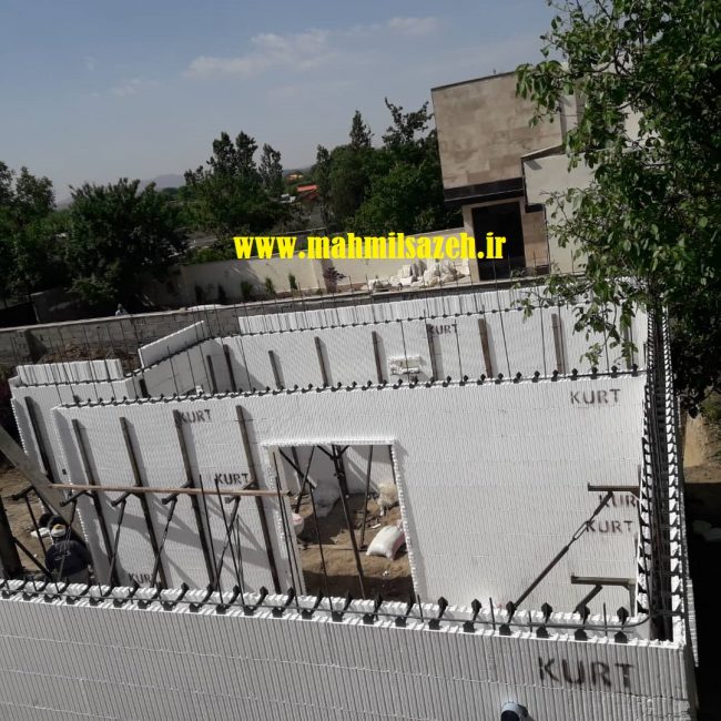 اجرای ICF ویلا آقای سهیلی فرد