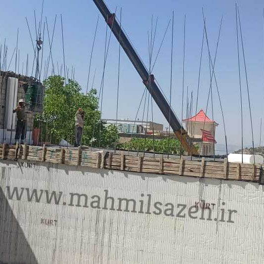 اجرای سازه با سیستم ICF پروژه آقای علیپور