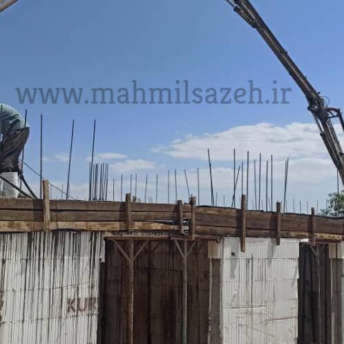 اجرای سازه با سیستم ICFپروژه آقای باقرزاده