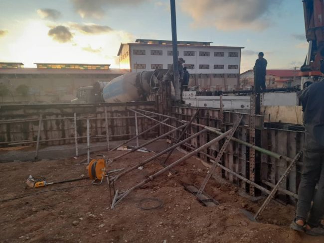 اجرای قالب بندی